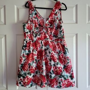 Babydoll Red Floral XL Baileyblue Dress